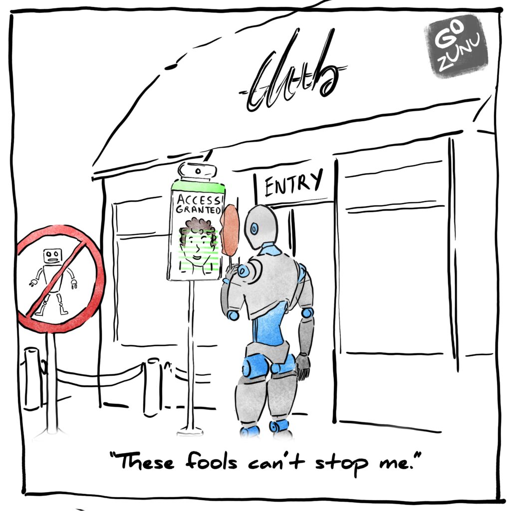 Cartoon on 18. Best encryption for Gmail to protect attachments on Device